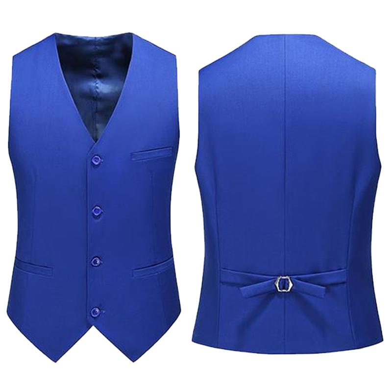 Men'S Formal Wear Rental - 19-цветный мужской жилет, однотонный модный повседневный